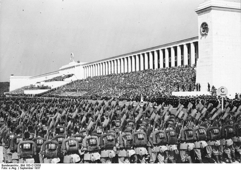 Nünrberg, Reichsparteitag, RAD-Parade
