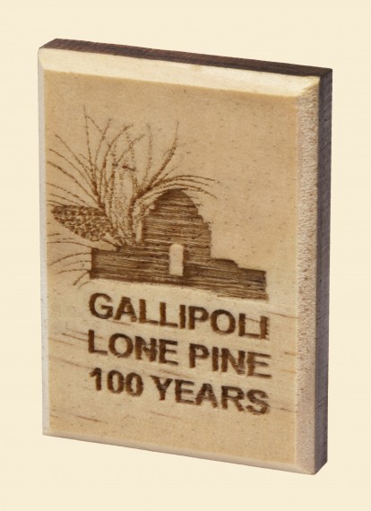 Lone Pine 100 years Lapel pin Lone Pine logo coloured 101012619